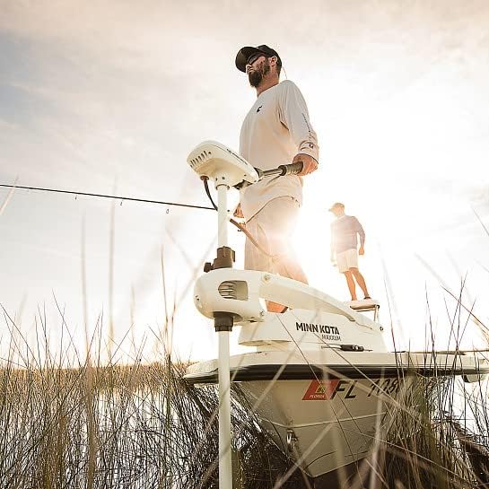 Minn Kota Riptide Maxxum Bow-Mount Electric Trolling Motor, 55 Lb. Thrust, 42 In. Shaft, Saltwater One Size Bow Mount