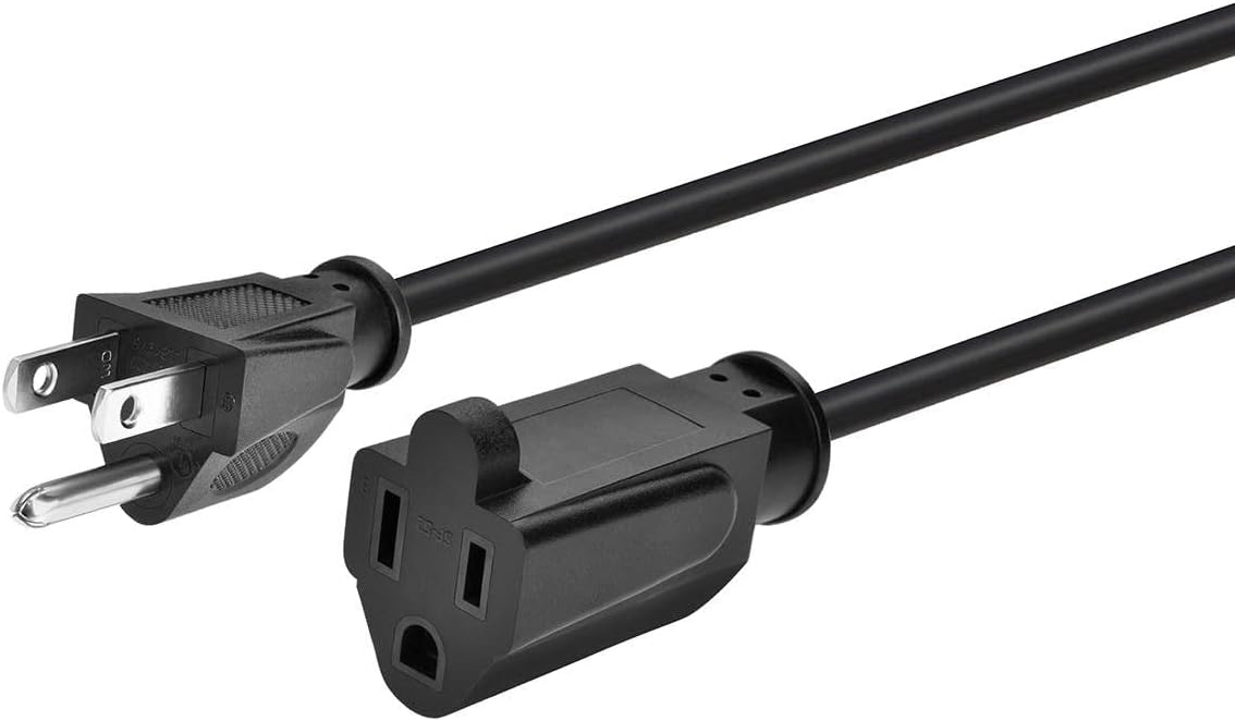 Monoprice Extension Cord NEMA 5-15P to 5-15R 16AWG 13A