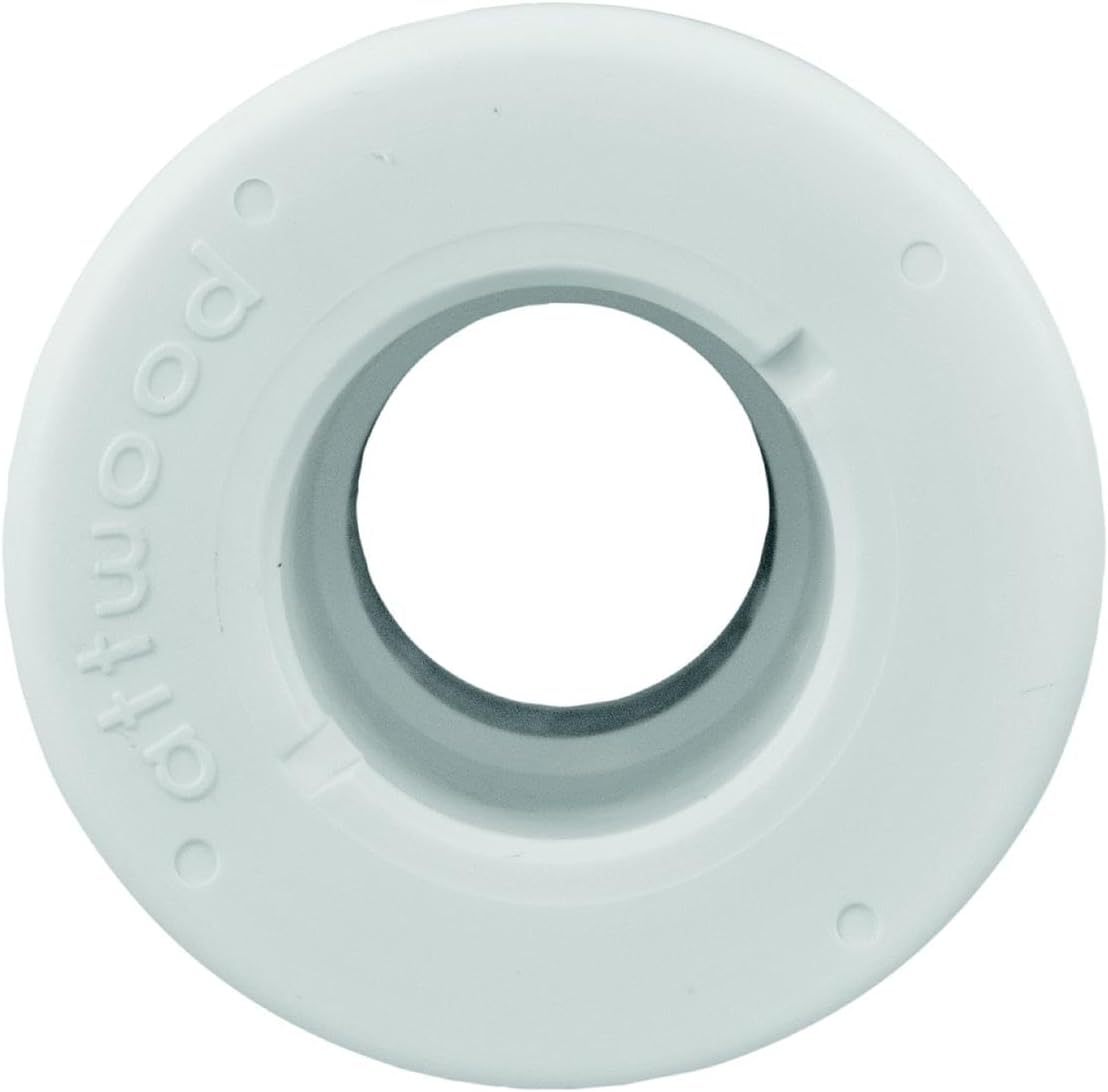 attwood 3875-3 1.5" Polypropylene Straight Thru-Hull Connector for Boating Plumbing Fittings