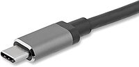 StarTech.com USB-C to VGA and HDMI Adapter - 2-in-1 - 4K 30Hz - Space Grey - Windows & Mac Compatible (CDP2HDVGA)