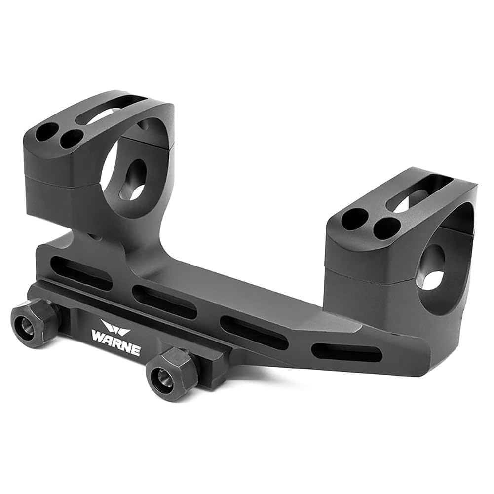 WARNE SHXSKEL30TW 1.9 inch Super High, 30mm Mount, 6061/T6 Aluminum, Steel Threaded Inserts, Black