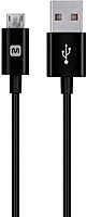 Monoprice USB Type-A to USB Micro Type-B Cable - Polycarbonate Connector Heads, 2.4A, 22/30AWG - Select Series