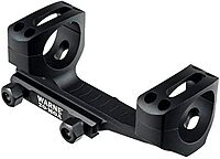 WARNE LRSKEL30TW 20MOA, Extended Skeletonized 30mm MSR Mount, in-Built 20MOA, Steel Threaded Inserts, Black