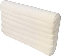 DMI Contour Memory Foam Pillow for Excellent Neck Support, Cervical Pillow, with Soft Cream Terry Cloth Cover