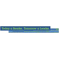 Barker Creek Double-Sided Straight-Edge Border Strips, 3in x 35in, Word Wall Read, Pack Of 12