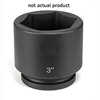 Grey Pneumatic 1" Drive Socket 3-7/8"