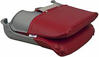 Springfield 1061018 Skipper Folding Seat - Gray/Red