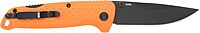 SOG Adventurer LB 3" Lightweight Portable Outdoor Folding Knife | CRYO 5CR15MOV Steel | GRN Handle | Lock-Back Mechanism, Blaze Orange/Black, Blister Pack