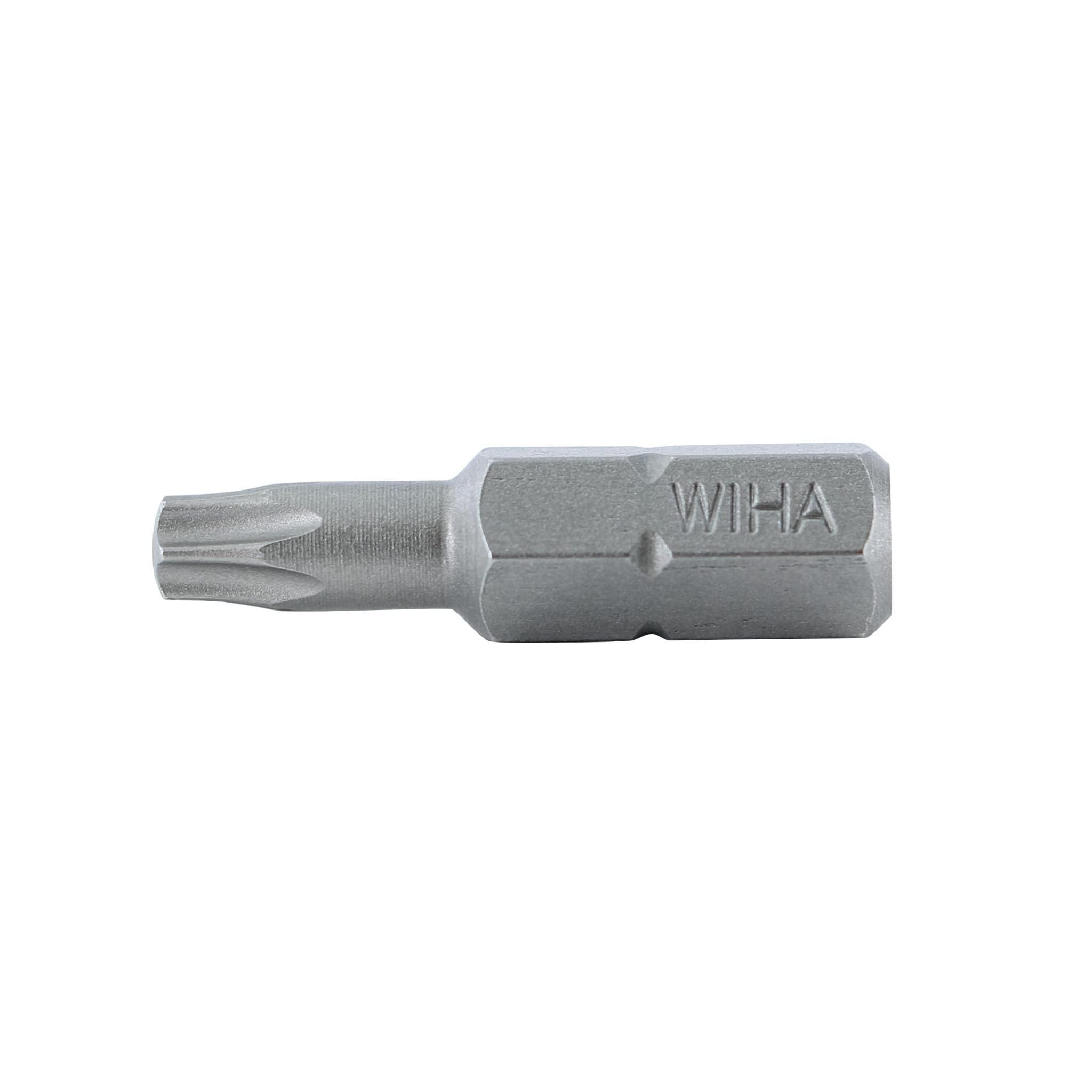 Wiha 71520 Torx Insert Bits, 1/4-Inch Hex Drive, T20 by 25 mm, 10-Pack