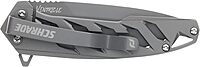 Schrade Delta Class Ventricle Folder 7in with 3in AUS-10 Steel Blade and Aluminum Handle for EDC