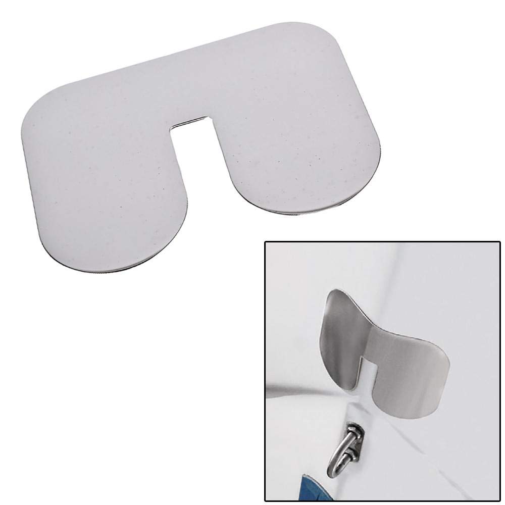 Megaware ScuffBuster  Standard with Notch - 5.75" x 4.5" - Notched Bowguard - 22G - Stainless Steel