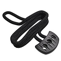 Snubber Pull w/Rope - Black [S51390]