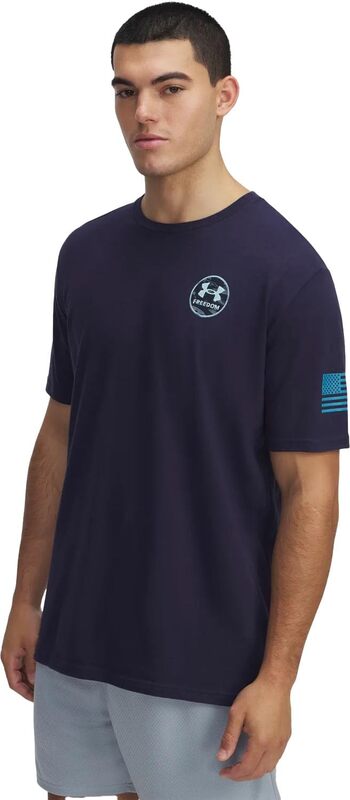 UNDER ARMOUR Men's Freedom by Sea Short Sleeve T-Shirt