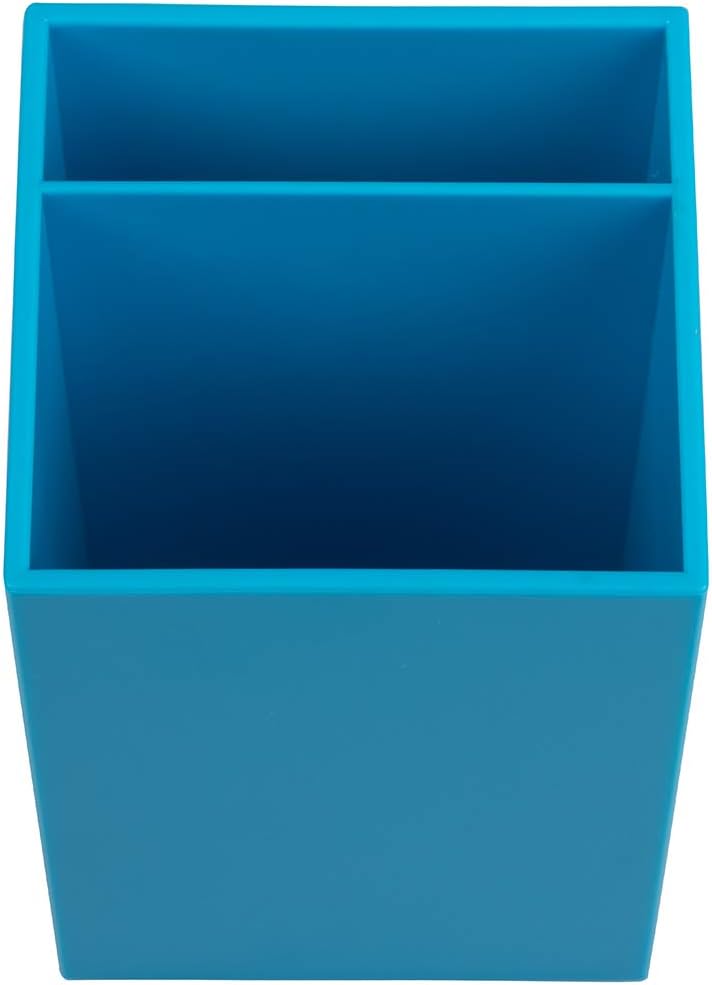 JAM PAPER Plastic Pen Holder - Desktop Pencil Cup