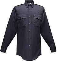 FLYING CROSS NFPA Compliant 100% Cotton Men's Long Sleeve Firefighter/Uniform Shirt