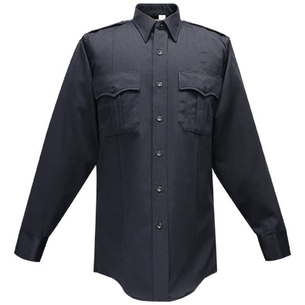 FLYING CROSS NFPA Compliant 100% Cotton Men's Long Sleeve Firefighter/Uniform Shirt