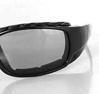 Bobster ® Gunner, Gloss Black Frame, Smoked Photochromic Lens Gloss Black Frame/Smoked Photochromic Lens