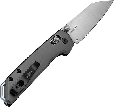 Kershaw Mini Iridium Folding Pocket Knife, 3-inch D2 Steel, DuraLock, Aluminum Handle