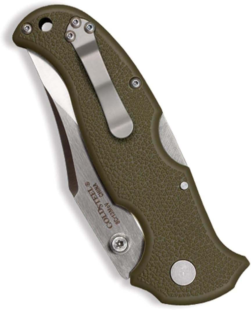 COLD STEEL Bush Ranger Lite 3.5" 8Cr13MoV Folding Knife with GFN Handle and Rocker Lock