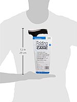 DMI Sports Walking Cane or Stick, Foldable Cane for Men, Women, Seniors and Handicapped Adjusts from 33-37" in 1 inch increments with Ergonomic Wood Handle,Supports up to 250 Pounds Blue Ice