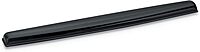Fellowes Crystal Gel Keyboard Wrist Rest - Black (9112201) - 0.63in x 2.31in x 18.56in Dimension - Black - Gel