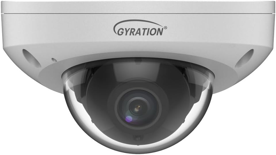 4MP Fixed Dome Security Camera CyberView-412D Outdoor Starlight Technology IK10 Vandal Proof IP67 Waterproof Smart Intrusion