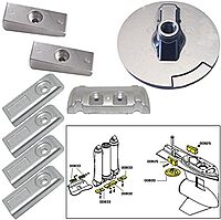 Tecnoseal Anode Kit w/Hardware - Mercury Verado 6 - Zinc