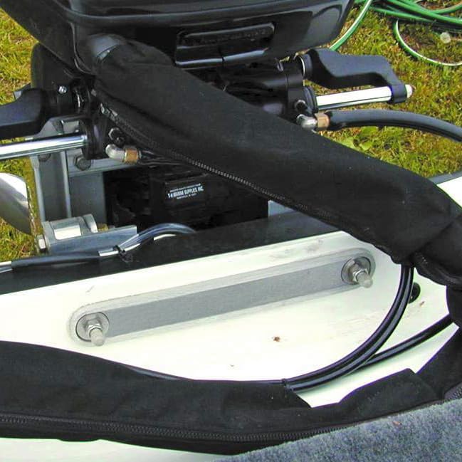 T-H MARINE TRANSOM Support Plate - Lower