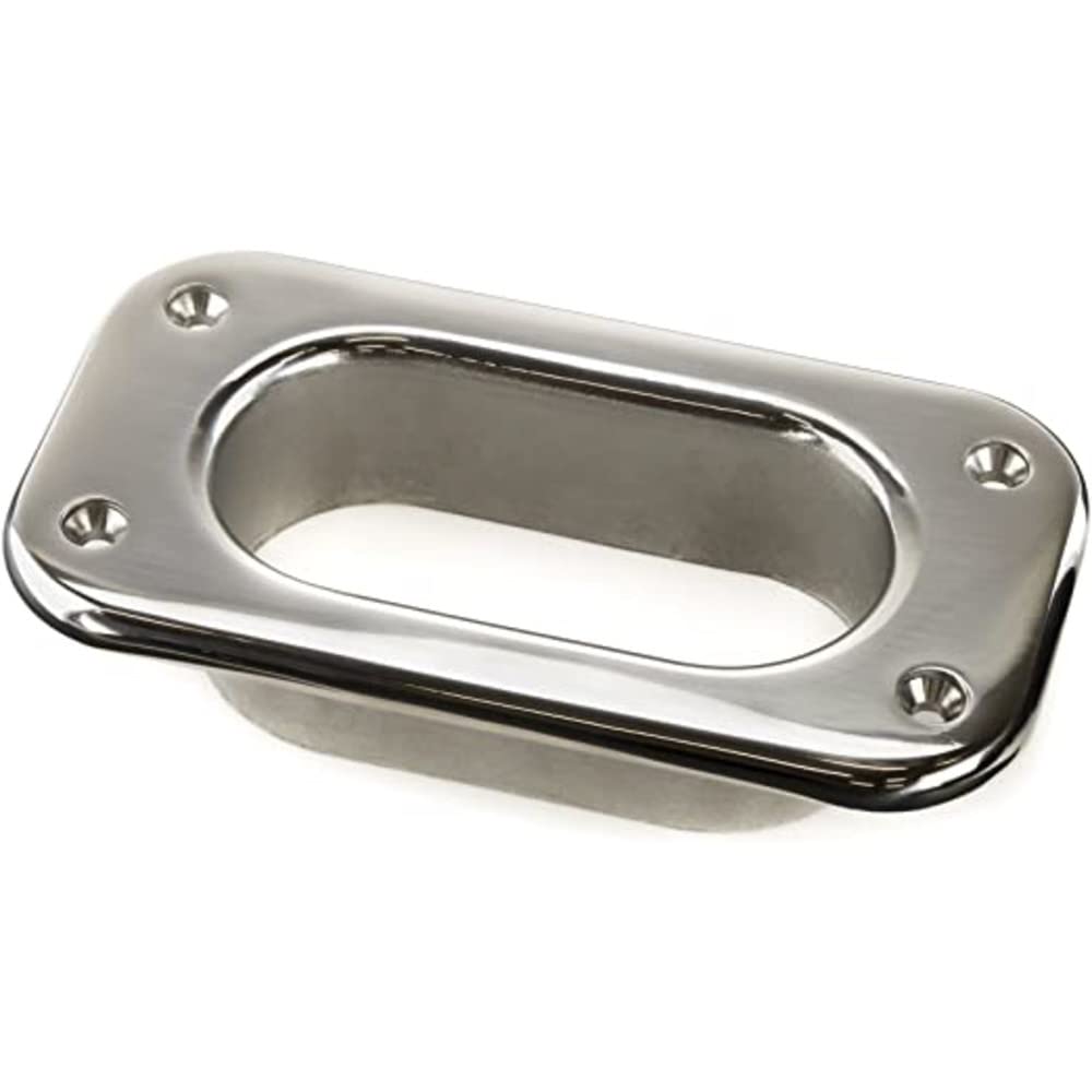 WHITECAP 6128C 316 S.S. Hawse Pipe - 4" x 2"