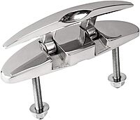 Sea-Dog 5" Oval SS Folding Cleat w/Hidden Hex Bolts
