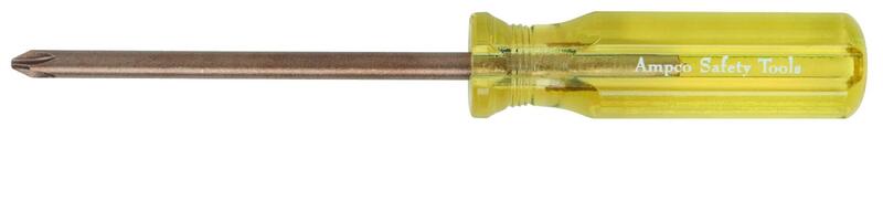 Ampco Safety Tools S-1099A Phillips Screwdriver, Non-Sparking, Non-Magnetic, Corrosion Resistant, Type 1