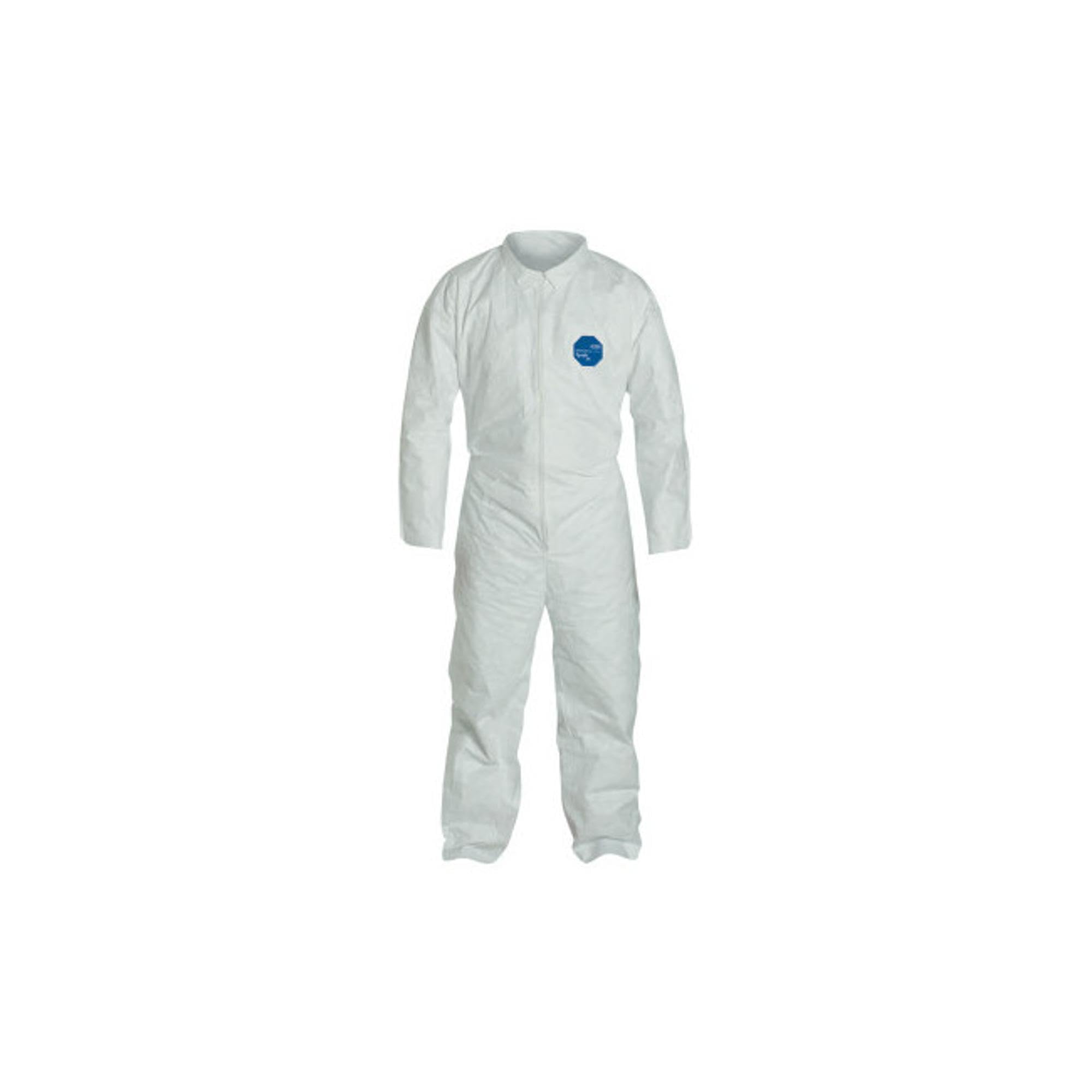 Dupont TY120SWH3X002500 SL Coverall, 3X-Large, White (Pack of 25)