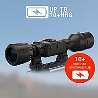 ATN X-Sight LTV Night Vision Scope - QHD+ Sensor, HD Display