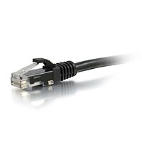 C2G/ Cables To Go Legrand - C2G Cat6 Ethernet Cable, Snagless Unshielded Cat6 Patch Cable, Black Network Patch Cable, 7 Foot Snagless UTP Ethernet Cable, 1 Count, C2G 27152 1 Count (Pack of 1)