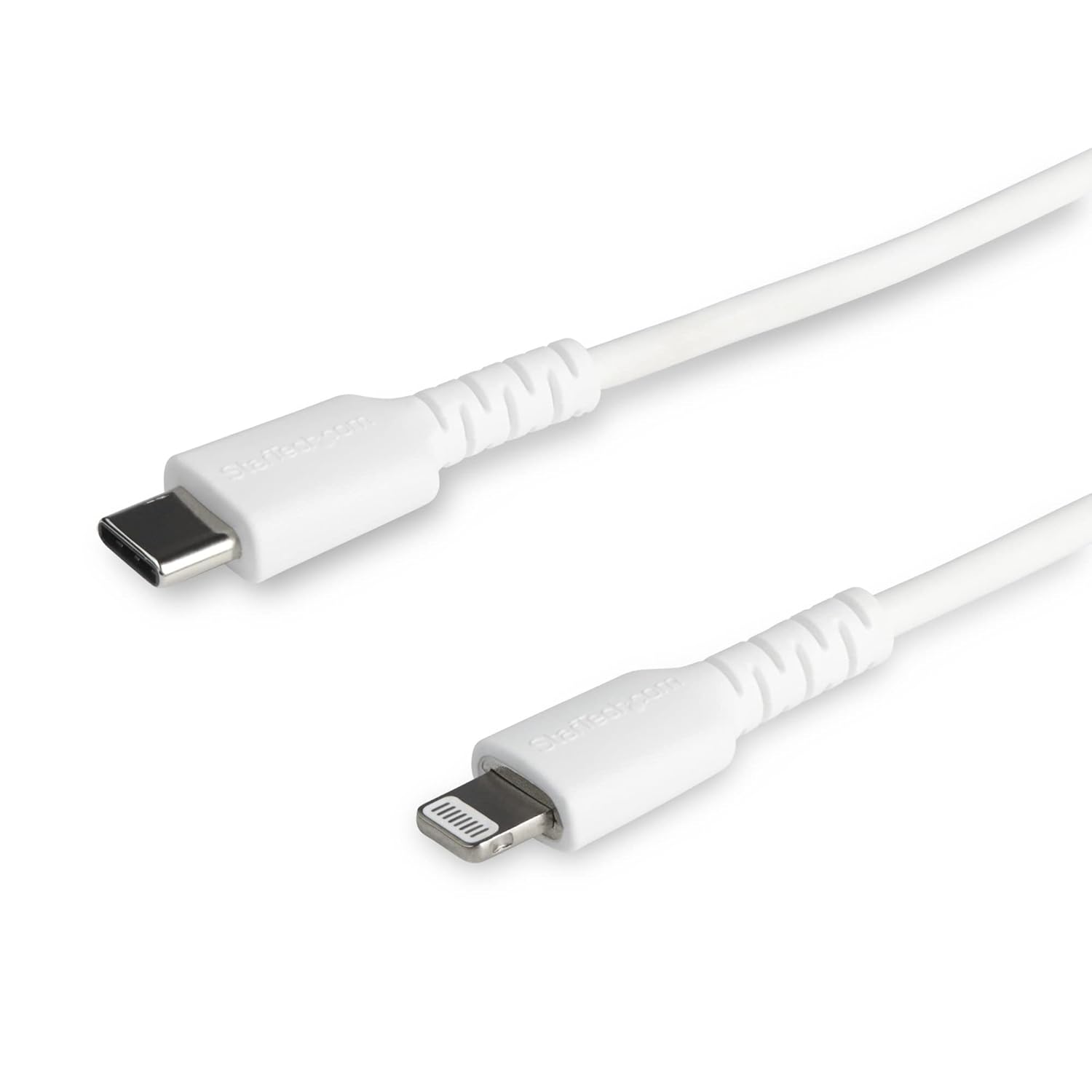 StarTech.com Durable USB-C to Lightning Cable (Apple MFi Certified)