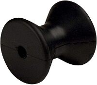 C.E. Smith Bow Roller - Black - 3" Diameter - 3-1/8" W - 1/2" ID