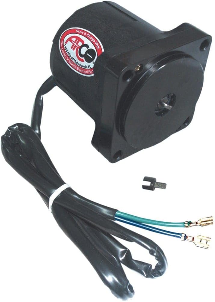 Arco 6241 Tilt Trim Motor for BRP-OMC 60, 70, 90, 115, 150, 175, 2000 (1991+), 120 (1991-1994), 50 3-Cyl (1995+), 60