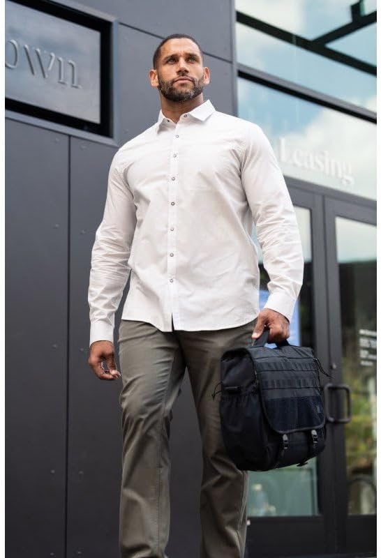 5.11 Tactical Unisex Overwatch Messenger Bag, Shoulder Strap Laptop Carrying Case, 18 Liter Capacity, Style 56648ABR, Black