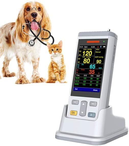 ZHUOSHANG Monitor de señal vital de mano para uso veterinario