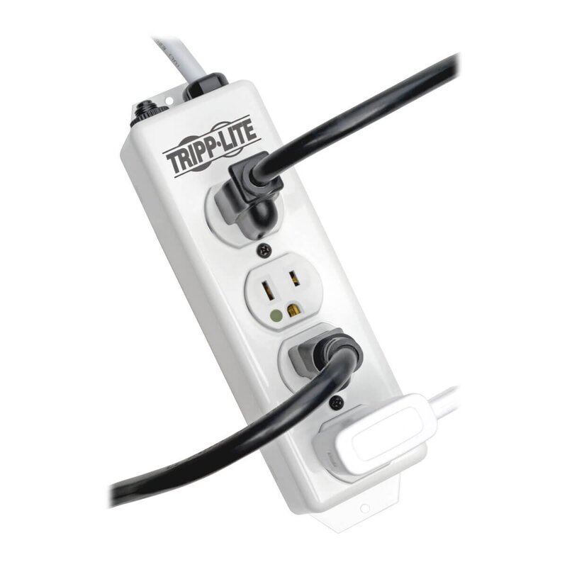 Tripp Lite Safe-IT Hospital-Grade Power Strip, 4 Hospital-Grade Green-Dot Outlets, UL 1363 Compliant, 15 Foot / 4.57M Cord, Life Limited Manufacturer's Warranty (PS-415-HG)