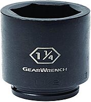 GEARWRENCH 3/4" Drive Deep Impact SAE Socket 1-11/16", 6 Point - 84878