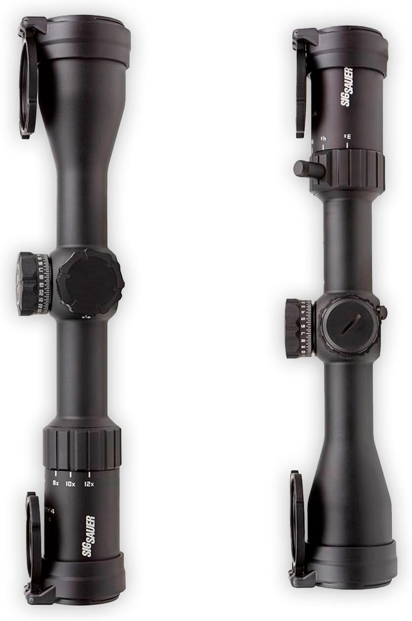 SIG SAUER WHISKEY4 Riflescope with Illuminated Hellfire Reticle