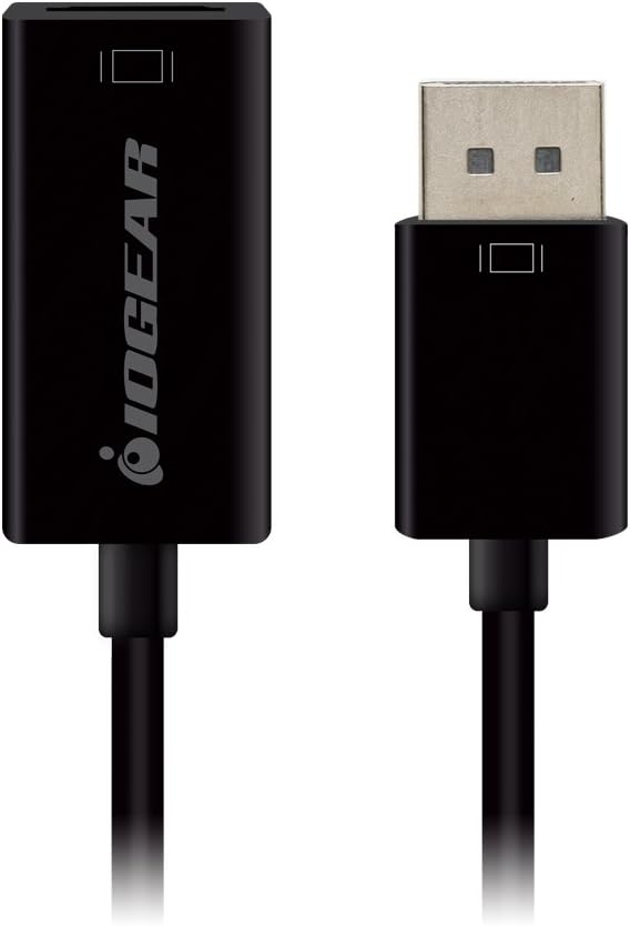 IOGEAR DisplayPort (M) to HDMI (F) Adapter - 4K Ultra High Definition (UHD) - GDPHD4KA