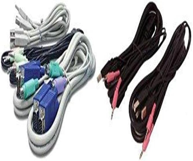 Avocent CBL0106 Keyboard/Video/Mouse/Audio Cable - 6' - 4 Pin USB Type B, Mini-Phone 3.5 mm