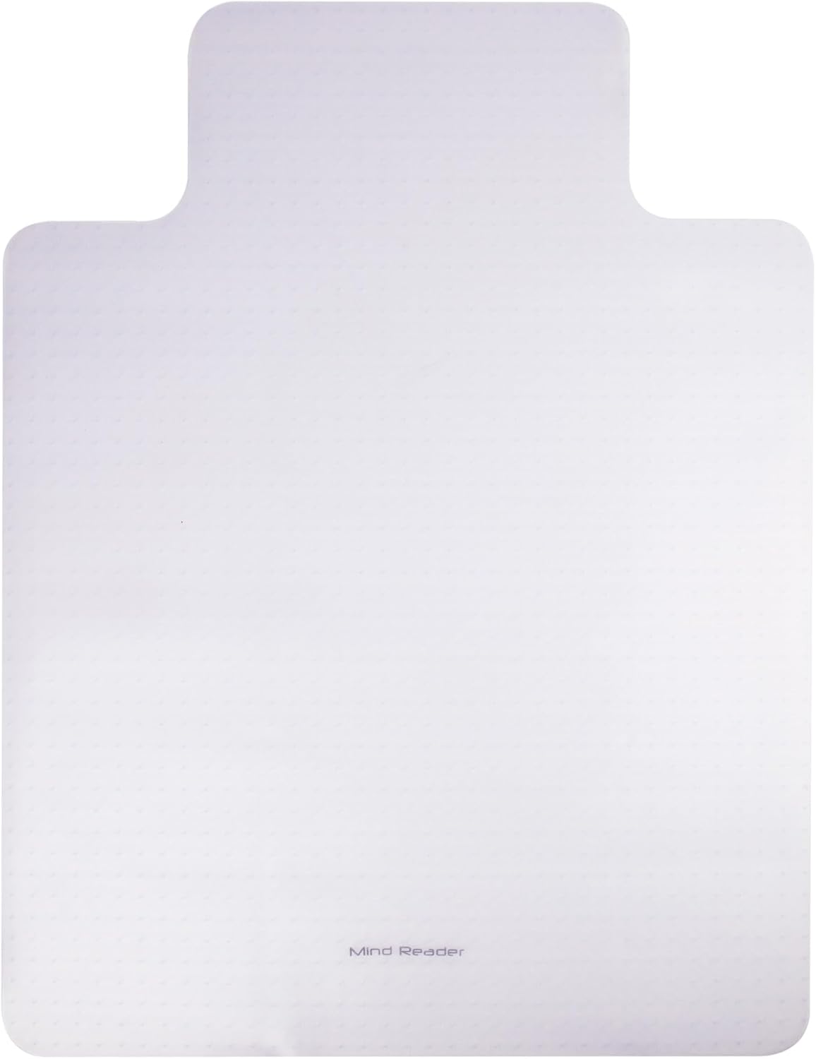 Mind Reader Office Chair Mat for Carpet – Heavy Duty PVC Floor Protector, Transparent Chair Mat for Carpeted Floors
