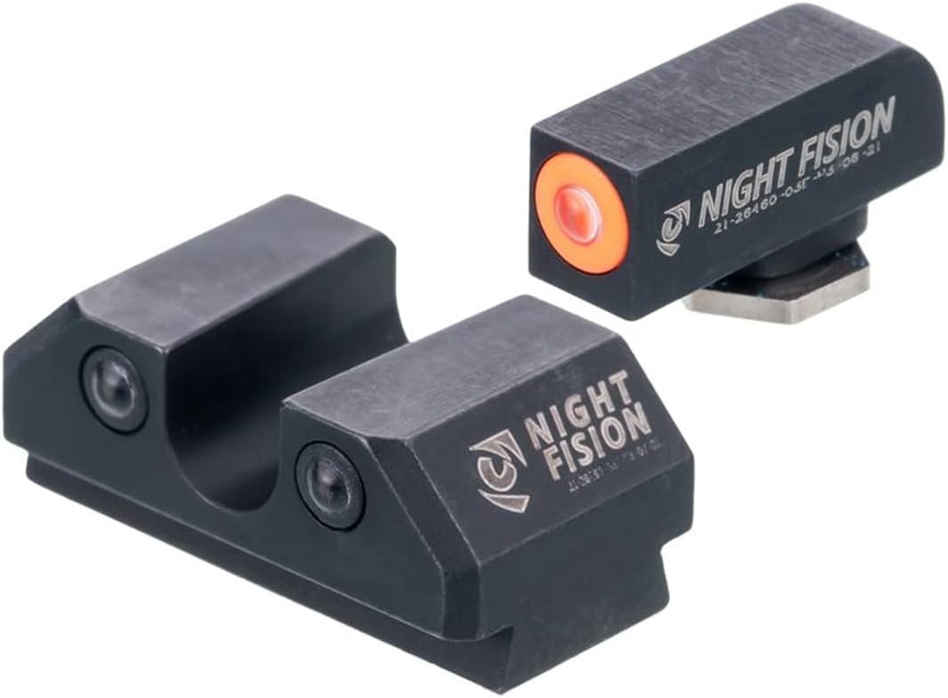 NIGHT FISION Standard Height Perfect Dot Tritium Night Sight Set Compatible with Taurus G3C/GX4