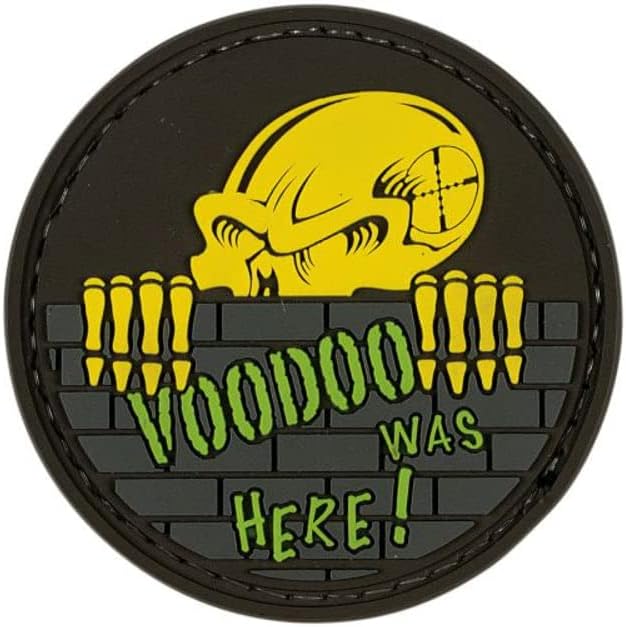 VooDoo Tactical 07-0910000000 Voodoo Was Here Rubber Patch