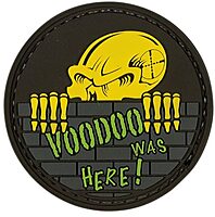 VooDoo Tactical 07-0910000000 Voodoo Was Here Rubber Patch