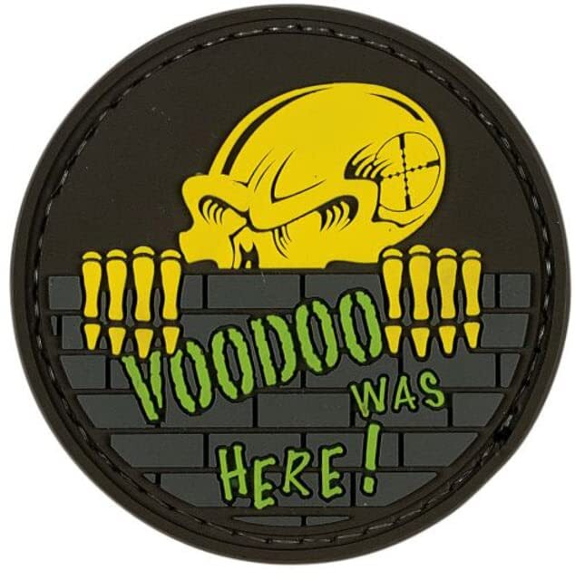 VooDoo Tactical 07-0910000000 Voodoo Was Here Rubber Patch