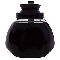 BUNN Glass Commercial 12-Cup Coffee Decanter, Clear/Black